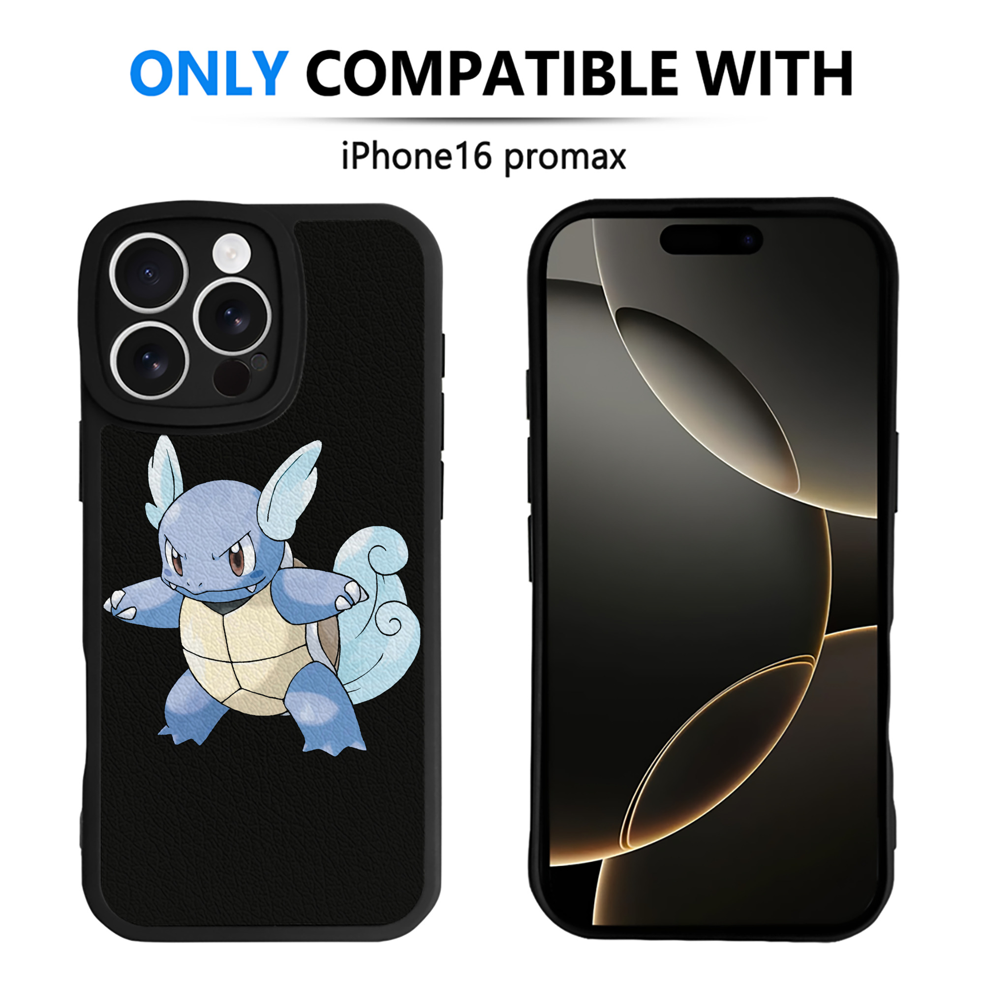 （画像用） ポケットモンスター Pokémon 【iPhone 16シリーズ対応】シリコンスマホケース（レザー調） 材質：シリコン